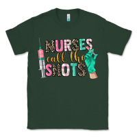 Sports Green nurses call the shots Classic Tee - CowGirlArtShop