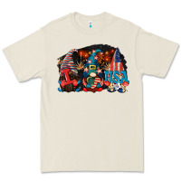 Bone i love usa gnomes 4th of july Premium Tee - CowGirlArtShop