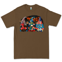 Cacao i love usa gnomes 4th of july Premium Tee - CowGirlArtShop
