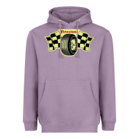 Lavender firestone one racing Heavyweight Hoodie - linhVisuals