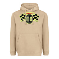 Mushroom firestone one racing Heavyweight Hoodie - linhVisuals
