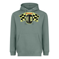 Sage firestone one racing Heavyweight Hoodie - linhVisuals
