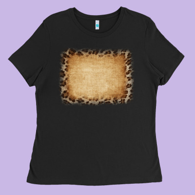 Buralp And Leopard Ladies Tee Designed By Cowcowdesign