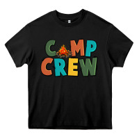 Black camp crew Heavy Core Tee - CowGirlArtShop