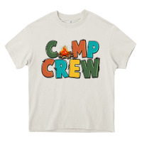 Cream camp crew Heavy Core Tee - CowGirlArtShop