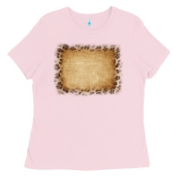 Bubblegum Pink Buralp and Leopard Ladies Tee - CowCowDesign