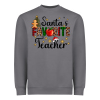 Storm santa's favorite teacher Heavyweight Sweatshirt - AdoDesignShop