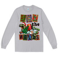 Moon Dust Rex The Halls Long Sleeve Tee - FaDigitalArtStudio