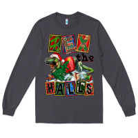 Smoke Rex The Halls Long Sleeve Tee - FaDigitalArtStudio