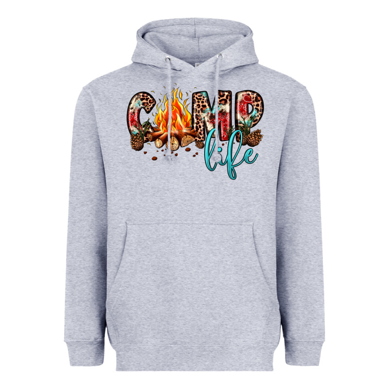 Camp Life Heavyweight Hoodie by JahusDesignShop | Teevron