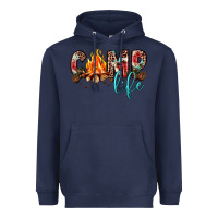 Navy camp life Heavyweight Hoodie - JahusDesignShop