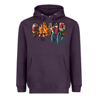 Plum camp life Heavyweight Hoodie - JahusDesignShop