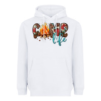 White camp life Heavyweight Hoodie - JahusDesignShop