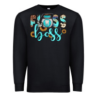 Black floss boss Premium Sweatshirt - JahusDesignShop
