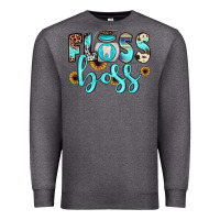 Charcoal Heather floss boss Premium Sweatshirt - JahusDesignShop