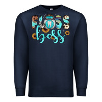 Navy floss boss Premium Sweatshirt - JahusDesignShop