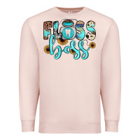 Pale Pink floss boss Premium Sweatshirt - JahusDesignShop