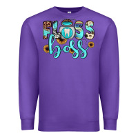 Purple floss boss Premium Sweatshirt - JahusDesignShop