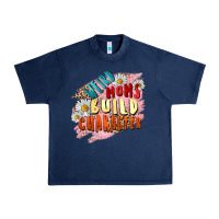 Navy Weird moms build character Mother's Day Urban Heavy Tee - FaDigitalArtStudio