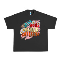 Pigment Black Weird moms build character Mother's Day Urban Heavy Tee - FaDigitalArtStudio
