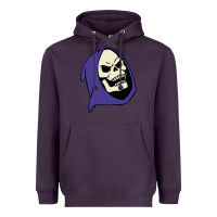 Plum SKELETOR Heavyweight Hoodie - linhVisuals