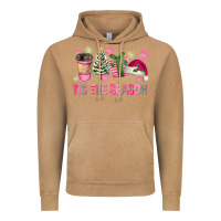 Vintage Camel Pink Christmas Tis The Season Vintage Hoodie - FaDigitalArtStudio