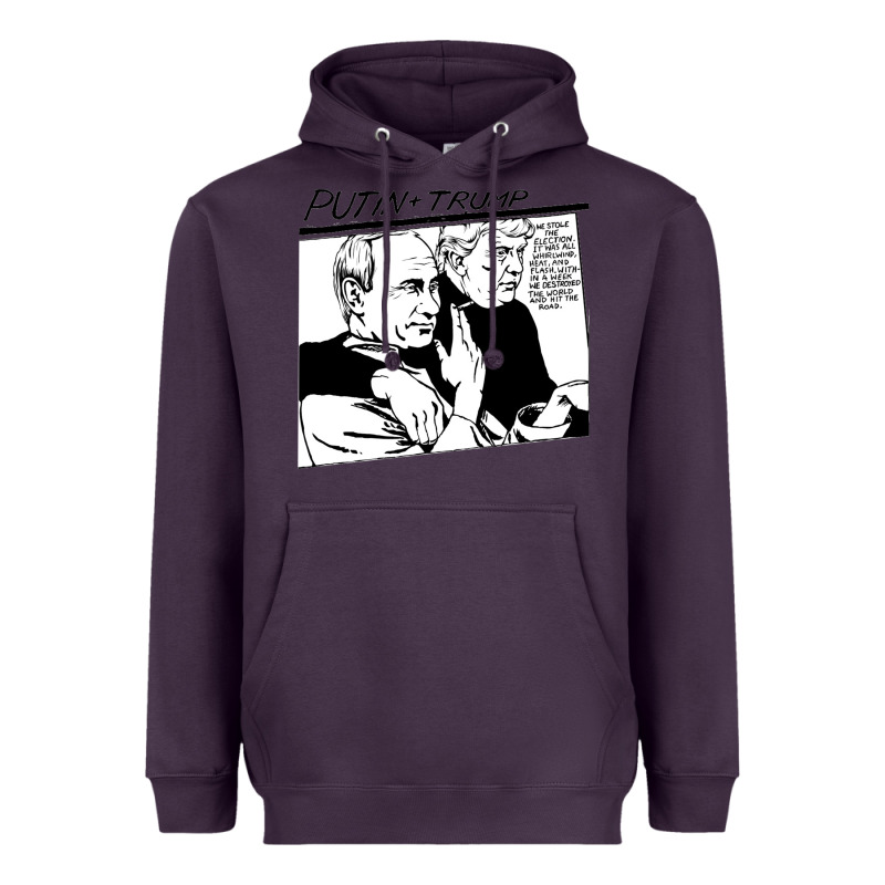 Putin Trump Original Goo Parody Heavyweight Hoodie by linhVisuals | Teevron
