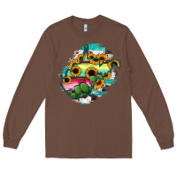 Chestnut west virginia map sunflower cactus serape Long Sleeve Tee - RanaPortraitStore