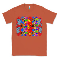 Copper Autism brushstrokes Classic Tee - CowGirlArtShop