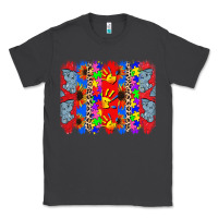 Smoke Autism brushstrokes Classic Tee - CowGirlArtShop