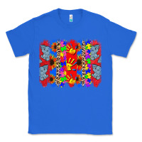 True Royal Autism brushstrokes Classic Tee - CowGirlArtShop