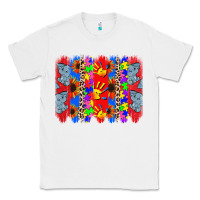White Autism brushstrokes Classic Tee - CowGirlArtShop