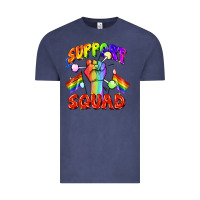Vintage Denim support squad pride Vintage Tee - FaDigitalArtStudio