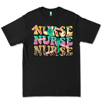 Black Nurse Nurse Nurse Premium Tee - CowGirlArtShop