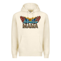 Tofu Western American Mama With Sunflowers Premium Hoodie - LillyAllenDesigns