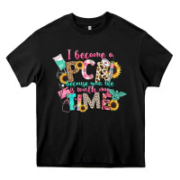 Black i became a cna because your life is worth my time Heavy Core Tee - CowGirlArtShop