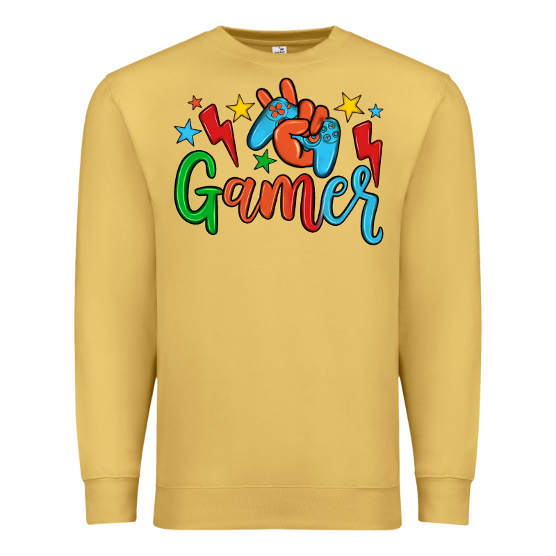 Gamer Premium Sweatshirt by JahusDesignShop | Teevron