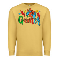 Antique Gold gamer Premium Sweatshirt - JahusDesignShop