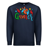 Navy gamer Premium Sweatshirt - JahusDesignShop