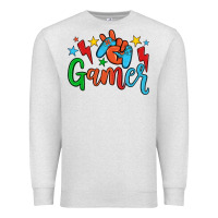 Oatmeal Heather gamer Premium Sweatshirt - JahusDesignShop