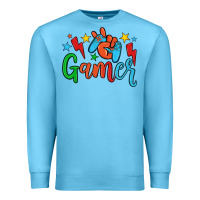 Ocean Blue gamer Premium Sweatshirt - JahusDesignShop