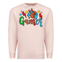 Pale Pink gamer Premium Sweatshirt - JahusDesignShop