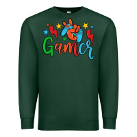 Sports Green gamer Premium Sweatshirt - JahusDesignShop