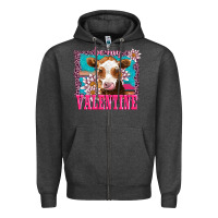 Charcoal Heather be my valentine with guarnsey Zipper Hoodie - AdoDesignShop