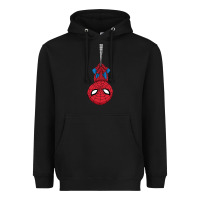 Black the spider kids cartoon Heavyweight Hoodie - linhVisuals