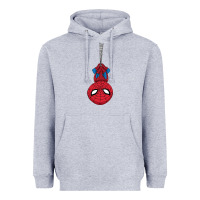 Heather Grey the spider kids cartoon Heavyweight Hoodie - linhVisuals