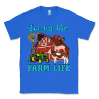 True Royal western loving the farm life barn cow pig rooster tractor wind wheel Classic Tee - Artiststas