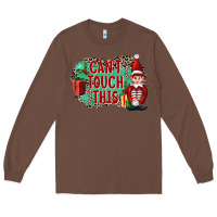 Chestnut Christmas Can't Touch This Elf Long Sleeve Tee - FaDigitalArtStudio