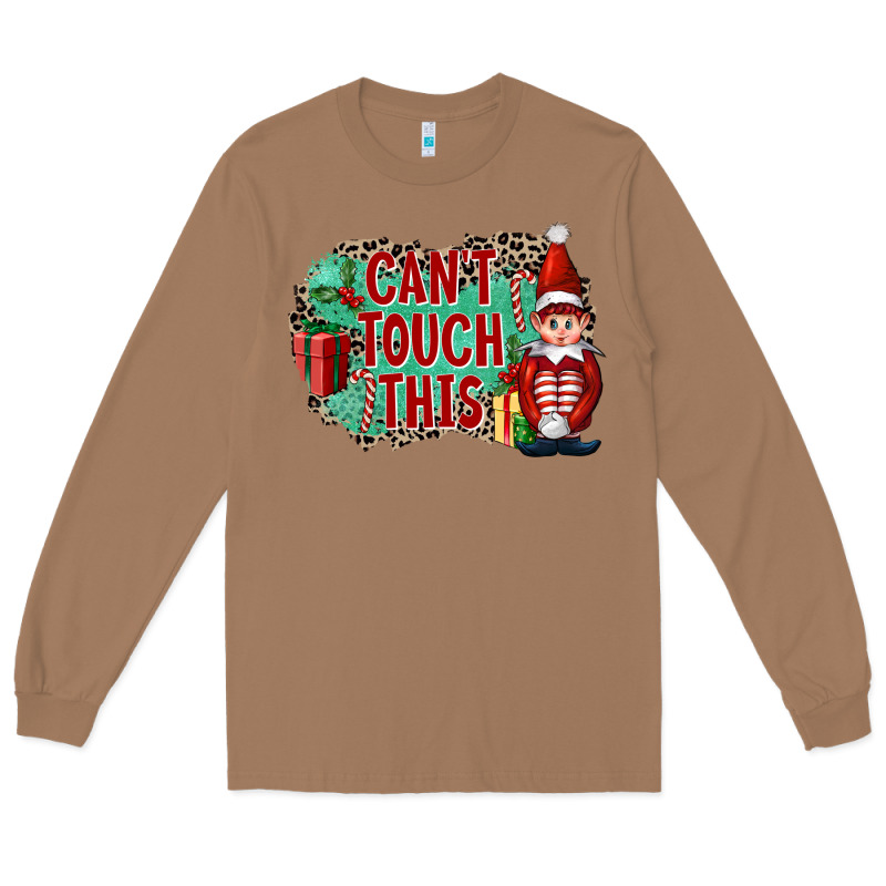 Christmas Can't Touch This Elf Long Sleeve Tee by FaDigitalArtStudio | Teevron