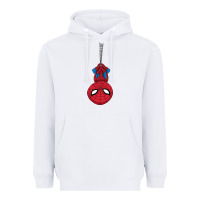White the spider kids cartoon Heavyweight Hoodie - linhVisuals